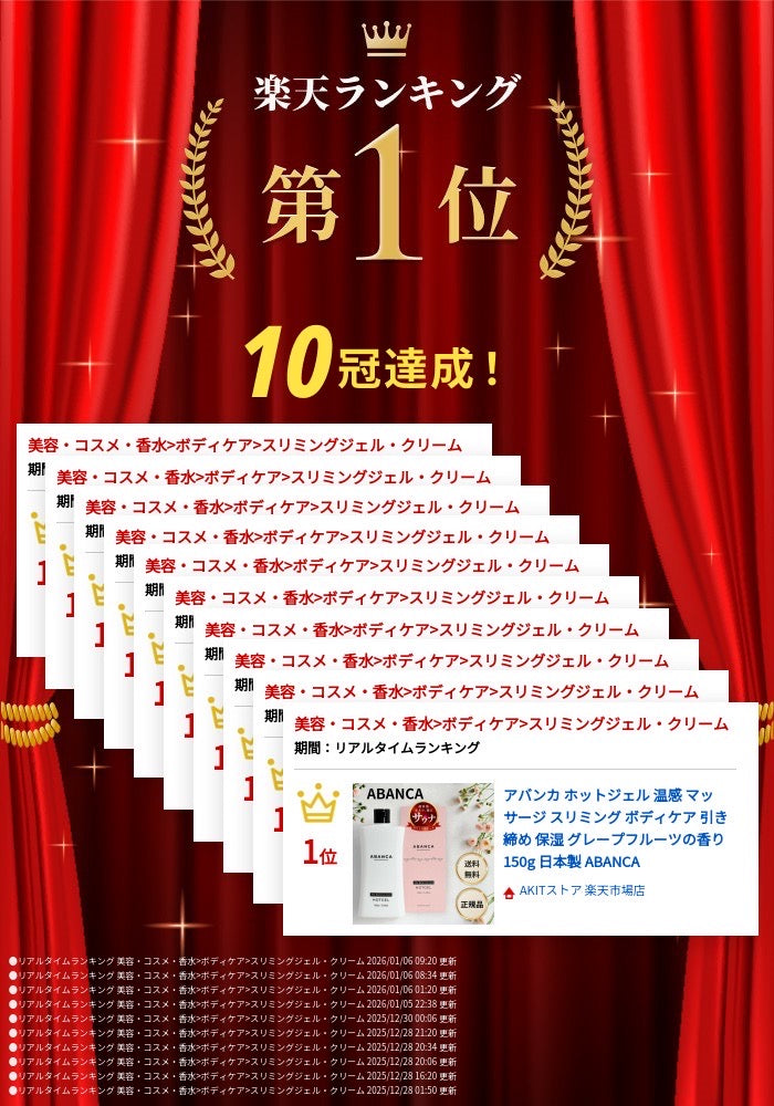 アバンカホットジェル | ABANCA HOT GEL